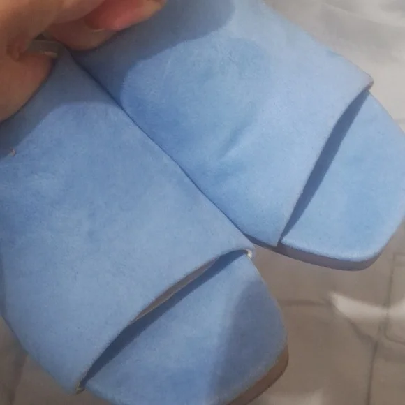 Y2K Jessica Simpson Slide On Wedge - Picture 7 of 9